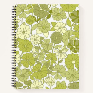 Cuaderno Patrón de flor