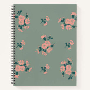 Cuaderno Patrón de flor