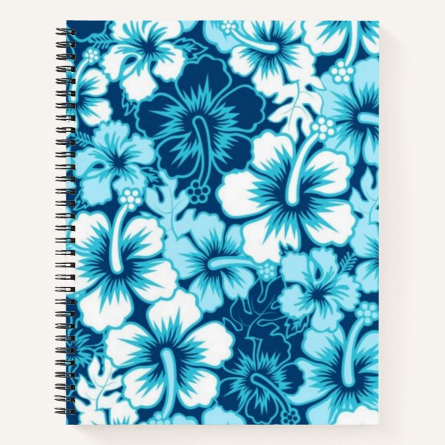 Cuaderno Patrón de flor (Anverso)