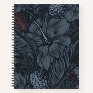 Cuaderno Patrón de flor