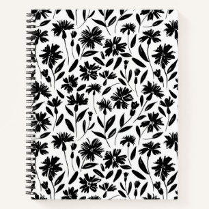 Cuaderno Patrón de flor