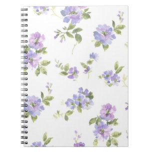 Cuaderno Patrón de flor
