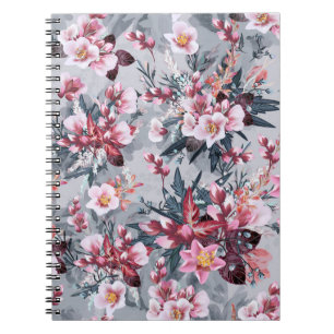 Cuaderno Patrón de flor