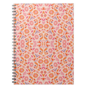 Cuaderno Patrón de flor