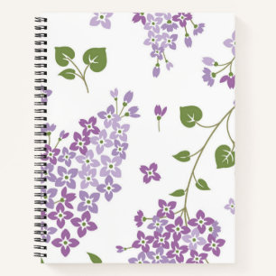 Cuaderno Patrón de flor