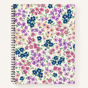 Cuaderno Patrón de flor