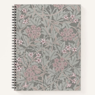 Cuaderno Patrón de Flor de Jazmín de William Morris