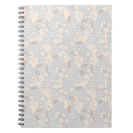 Cuaderno Patrón de flor de nomeolvides