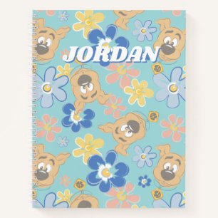 Cuaderno Patrón de flor Scooby-Doo de Cuppy