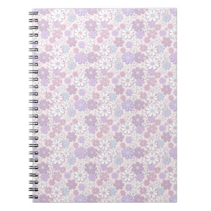 Cuaderno Patrón de Flor Y2K