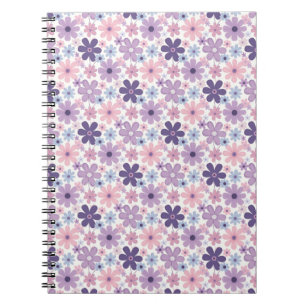 Cuaderno Patrón de Flor Y2K