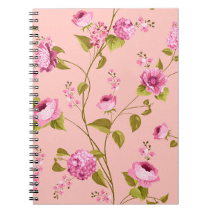 Cuaderno Patrón de flores 17