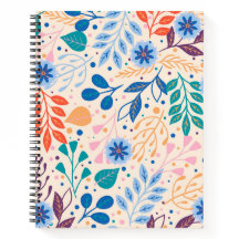 Patrón de follaje moderno de hojas coloridas