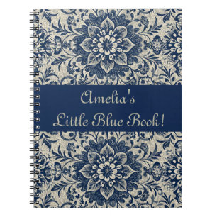 Cuaderno Patrón de fondo de escritorio de estilo Art Nouvea