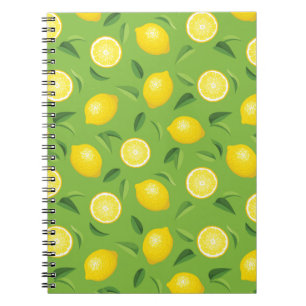 Cuaderno Patrón de fondo de lemas