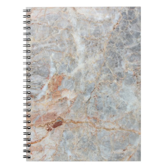 Cuaderno patrón de fondo de textura de mármol con alta reso (Frente)