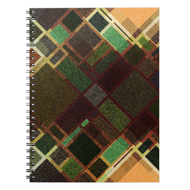 Cuaderno Patrón de fondo sin inconvenientes. Diagnóstico re (Frente)
