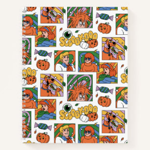 Cuaderno Patrón de fotos de Halloween de Scooby-Doo