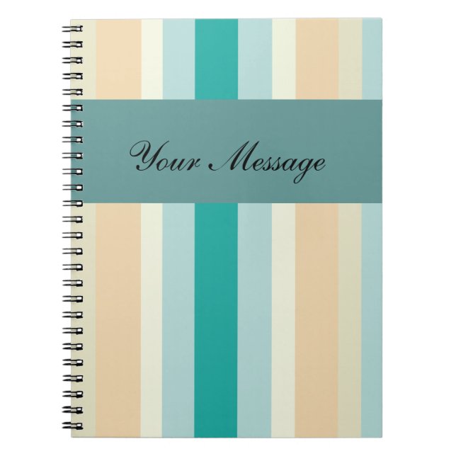 Cuaderno Patrón de franjas marítimas (Frente)