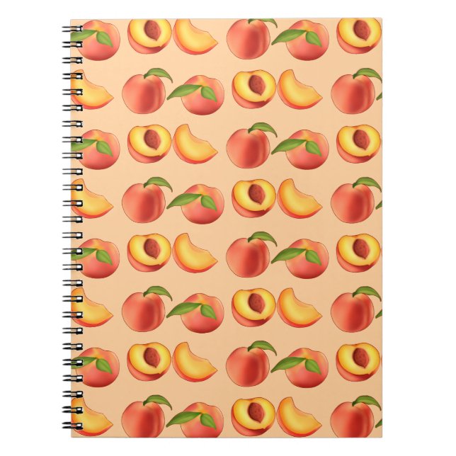 Cuaderno Patrón de fruta de color (Frente)