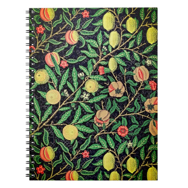 Cuaderno Patrón de frutas (Frente)