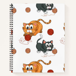 Cuaderno Patrón de gato