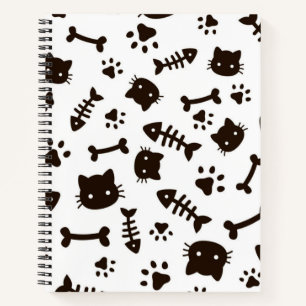 Cuaderno Patrón de gato