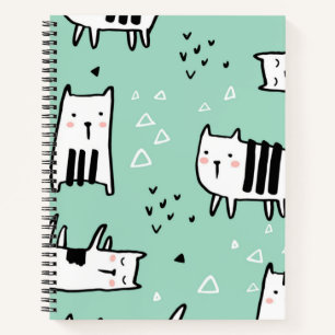 Cuaderno Patrón de gato