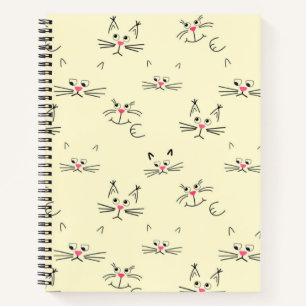 Cuaderno Patrón de gato