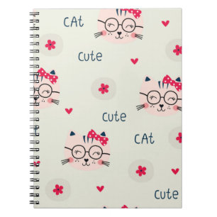 Cuaderno Patrón de gato
