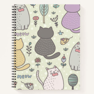 Cuaderno Patrón de gato