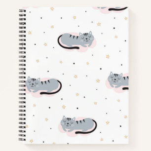 Cuaderno Patrón de gato