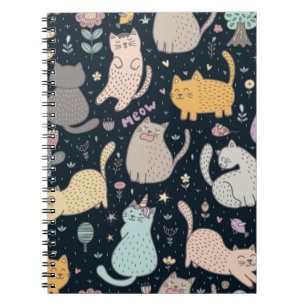 Cuaderno Patrón de gato