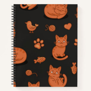 Cuaderno Patrón de gato