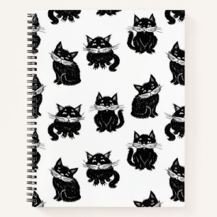 Cuaderno Patrón de gato