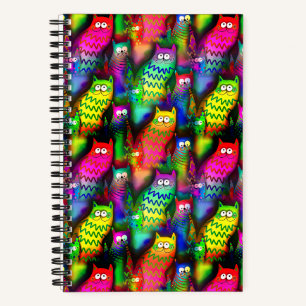 Cuaderno Patrón de gatos divertidos-54578