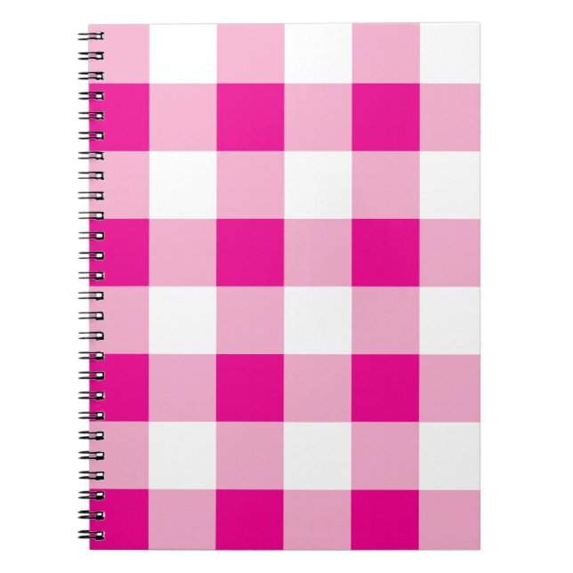 Cuaderno Patrón de Gingham (Frente)