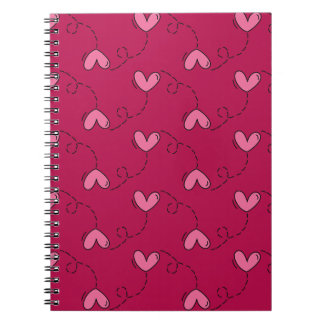 Cuaderno Patrón de globo cardíaco