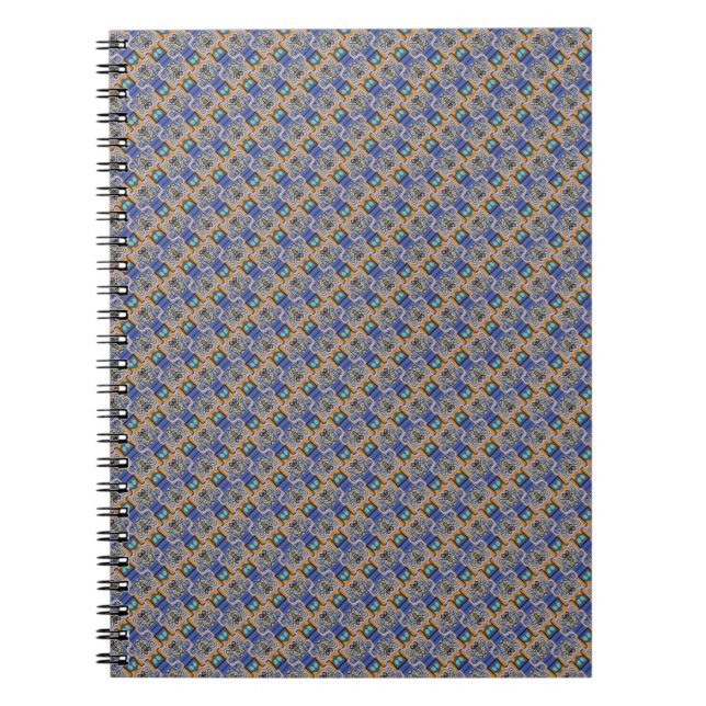 Cuaderno Patrón de graffiti abstracto (Frente)