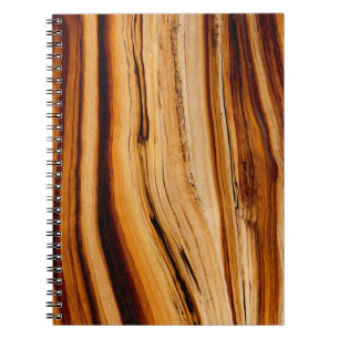 Cuaderno Patrón de grano de madera