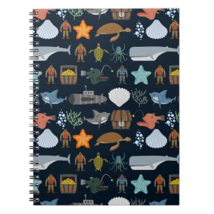 Cuaderno Patrón de habitantes oceánicos 1