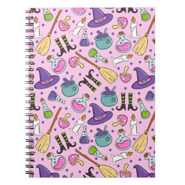 Cuaderno Patrón de Halloween (Frente)