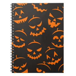 Cuaderno Patrón de Halloween