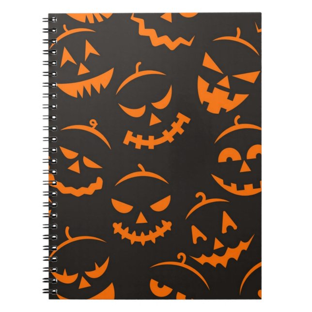 Cuaderno Patrón de Halloween (Frente)