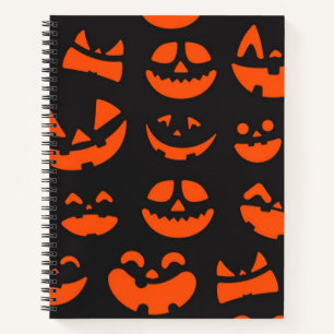 Cuaderno Patrón de Halloween