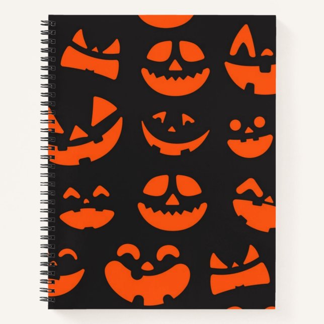 Cuaderno Patrón de Halloween (Anverso)