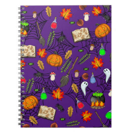 Cuaderno Patrón de Halloween
