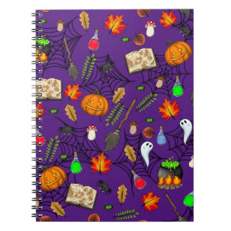 Cuaderno Patrón de Halloween