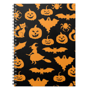 Cuaderno Patrón de Halloween