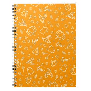 Cuaderno Patrón de Halloween